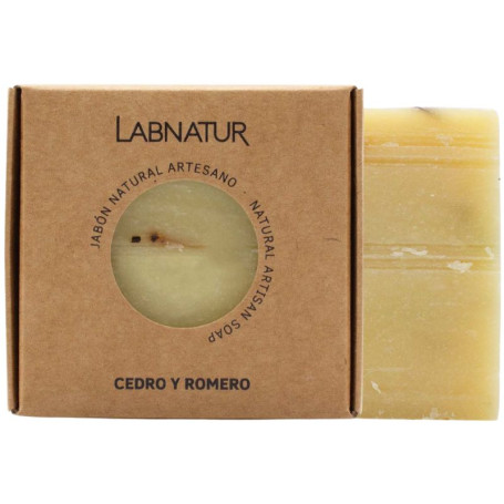 JABÓN NATURAL PREMIUM DE CEDRO Y ROMERO 100G LABNATUR