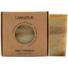 JABÓN NATURAL PREMIUM DE MIEL Y PROPÓLEO 100G LABNATUR