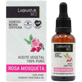 ACEITE VEGETAL 100% PURO ROSA MOSQUETA 30ML LABNATUR BIO