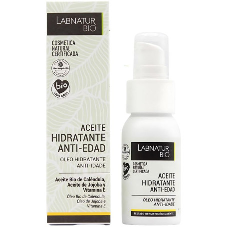 ACEITE HIDRATANTE ANTIEDAD PIELES SENSIBLES 50ML LABNATUR BIO