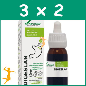 Pack 3x2 COMPOSOR 11 DIGESLAN 50ML SORIA NATURAL