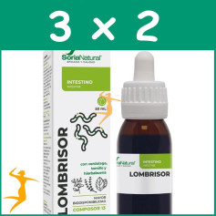Pack 3x2 COMPOSOR 13 LOMBRISOR 50ML SORIA NATURAL