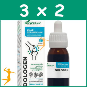 Pack 3x2 COMPOSOR 20 DOLOGEN 50ML SORIA NATURAL