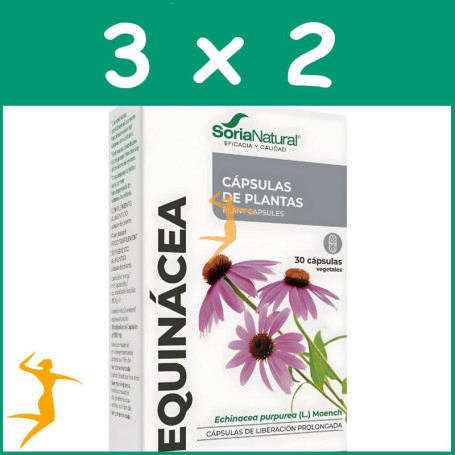 Pack 3x2 EQUINÁCEA 30 CÁPSULAS SORIA NATURAL