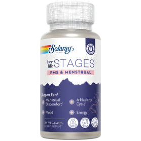 MENSTRUAL STAGES 24 CÁPSULAS VEGETALES SOLARAY