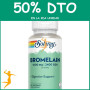 BROMELAINA 60 CÁPSULAS VEGETALES SOLARAY OFERTA 2 UD