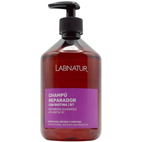 CHAMPÚ REPARADOR CON BIOTINA 500ML LABNATUR
