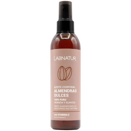 ACEITE CORPORAL DE ALMENDRAS DULCES 200ML LABNATUR