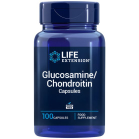 GLUCOSAMINA Y CONDROITINA 100 CÁPSULAS LIFE EXTENSION