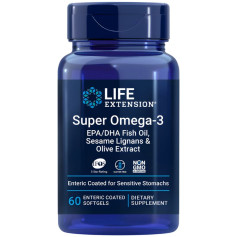 SUPER OMEGA-3 EPA/DHA 60 PERLAS LIFE EXTENSION