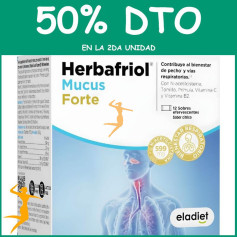 HERBAFRIOL MUCUS FORTE 12 SOBRES ELADIET OFERTA 2 UD