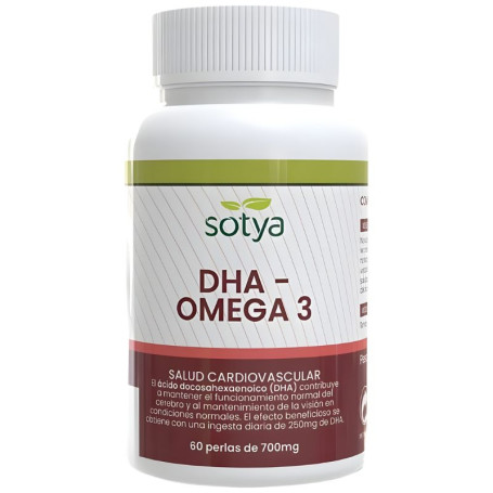DHA-OMEGA 3 700MG 60 PERLAS SOTYA