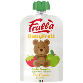 BABYFRUIT PURÉ DE MANZANA Y FRESA BIO 100G FRULLÀ
