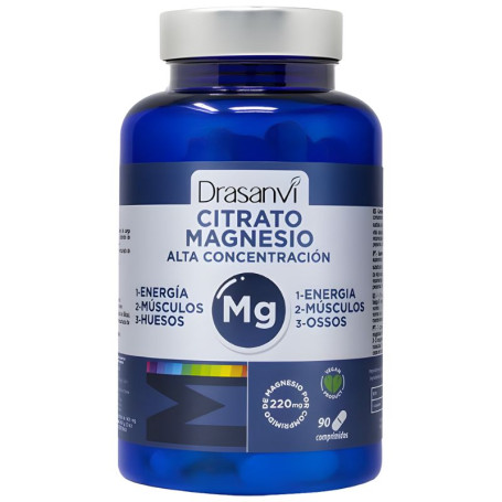 CITRATO DE MAGNESIO ALTA CONCENTRACION 90 COMPRIMIDOS DRASANVI