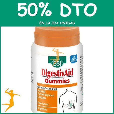 DIGESTIVAID GUMMIES 30 GOMINOLAS ESI OFERTA 2 UD