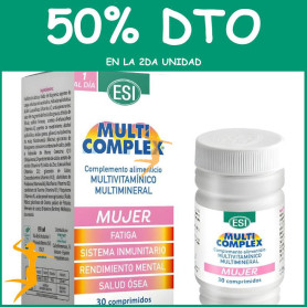 MULTICOMPLEX MUJER 30 COMPRIMIDOS ESI OFERTA 2 UD