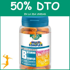 MULTICOMPLEX VITAMINA B 50 COMPRIMIDOS ESI OFERTA 2 UD