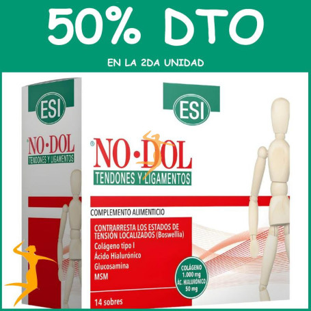 NODOL TENDONES Y LIGAMENTOS 14 SOBRES ESI OFERTA 2 UD