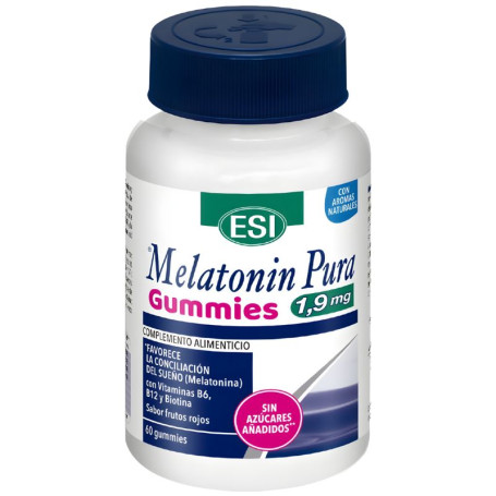 MELATONIN PURA 1,9MG GUMMIES 60 GOMINOLAS ESI