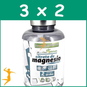 Pack 3x2 CITRATO DE MAGNESIO 180 COMPRIMIDOS PINISAN