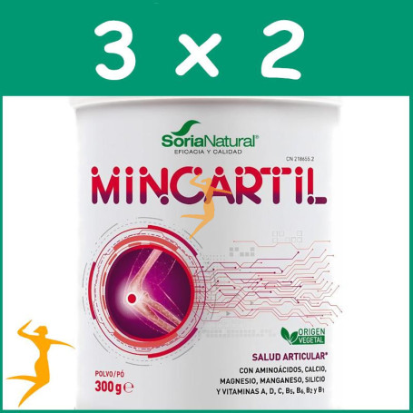 Pack 3x2 MINCARTIL CLASSIC 300Gr. SORIA NATURAL