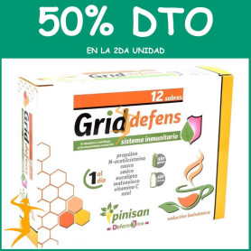 GRID DEFENS 12 SOBRES PINISAN OFERTA 2 UD