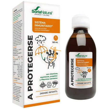 A PROTEGERSE JARABE 150Ml. SORIA NATURAL