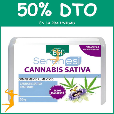 SERENESI CANNABIS SATIVA PASTILLAS BLANDAS 50G ESI OFERTA 2 UD