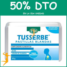 TUSSERBE PASTILLAS BLANDAS 50G ESI OFERTA 2 UD