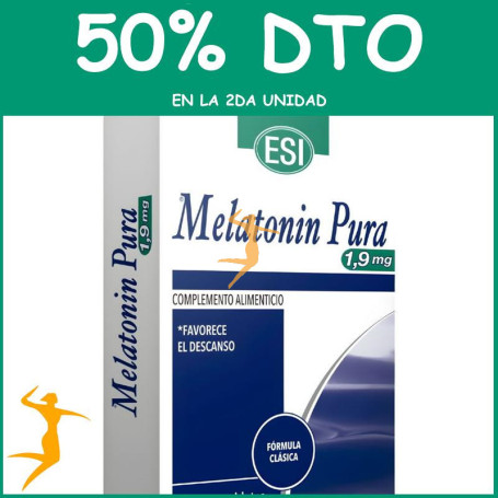 MELATONIN PURA 1,9MG 30 MICROTABLETAS ESI OFERTA 2 UD