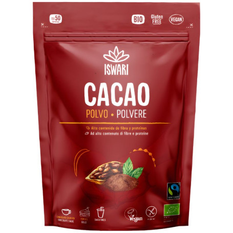 CACAO BIO COMERCIO JUSTO 250G ISWARI