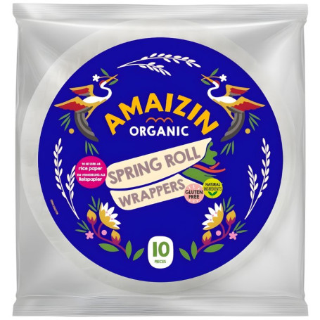 PAPEL DE ARROZ PARA ROLLITOS 100G AMAIZIN