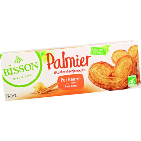 PALMERAS CON MANTEQUILLA 100Gr. BISSON
