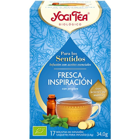 PARA LOS SENTIDOS FRESCA INSPIRACIÓN 17 FILTROS YOGI TEA