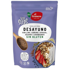 VITASEEDS DESAYUNO 5 SEMILLAS Y ARANDANO BIO 300Gr EL GRANERO