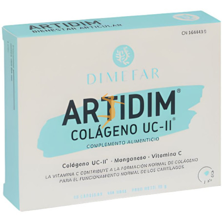 ARTIDIM UC-II 30 CAPSULAS 490Mg. DIMEFAR
