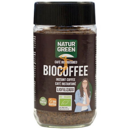 BIOCOFFEE INSTANT BIO 100Gr. NATURGREEN