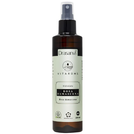 HIDROLATO DE ROSA DAMASCENA BIO VITAROMS 200ML DRASANVI