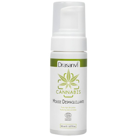 MOUSSE DESMAQUILLANTE CANNABIS BIO 150ML DRASANVI