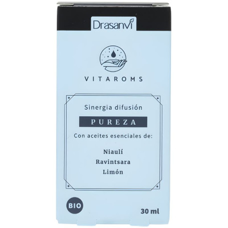 SINERGIA DIFUSIÓN PUREZA BIO 30ML VITAROMS DRASANVI