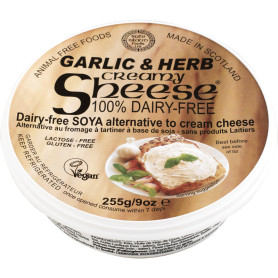QUESO PARA UNTAR AJO Y HIERBAS 255Gr. SHEESE