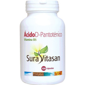 ACIDO D-PANTOTENICO 500Mg. 100 CAPSULAS SURA VITASAN