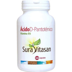 ACIDO D-PANTOTENICO 500Mg. 100 CAPSULAS SURA VITASAN