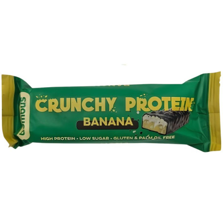 BOMBUS CRUNCHY PROTEIN BANANA 50G SANTIVERI