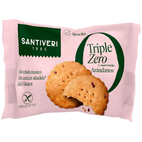 GALLETAS DE ARÁNDANOS TRIPLE ZERO 3 UNIDADES SANTIVERI