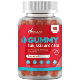 PELO, PIEL Y UÑAS 60 GOMINOLAS SORIA NATURAL