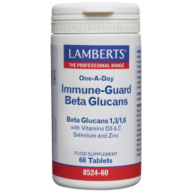 IMMUNE-GUARD BETA GLUCANS 60 TABLETAS LAMBERTS