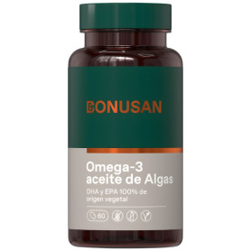 OMEGA 3 ACEITE DE ALGAS 60 PERLAS BONUSAN