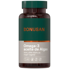OMEGA 3 ACEITE DE ALGAS 60 PERLAS BONUSAN