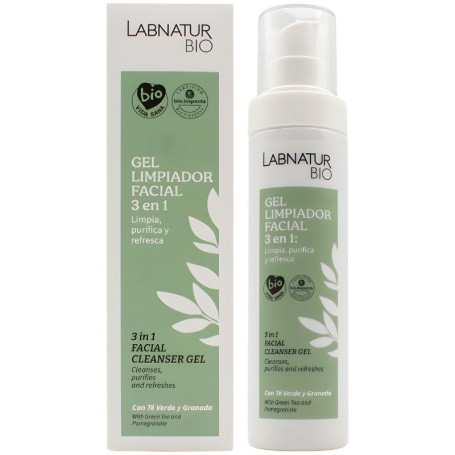 GEL LIMPIADOR FACIAL 3 EN 1 150ML LABNATUR BIO